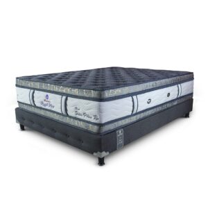 Real Doble Pillow Top - Colchón + Base Cama