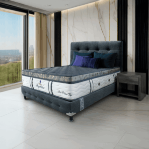 One Pillow Top - Colchón + Base Cama + Espaldar